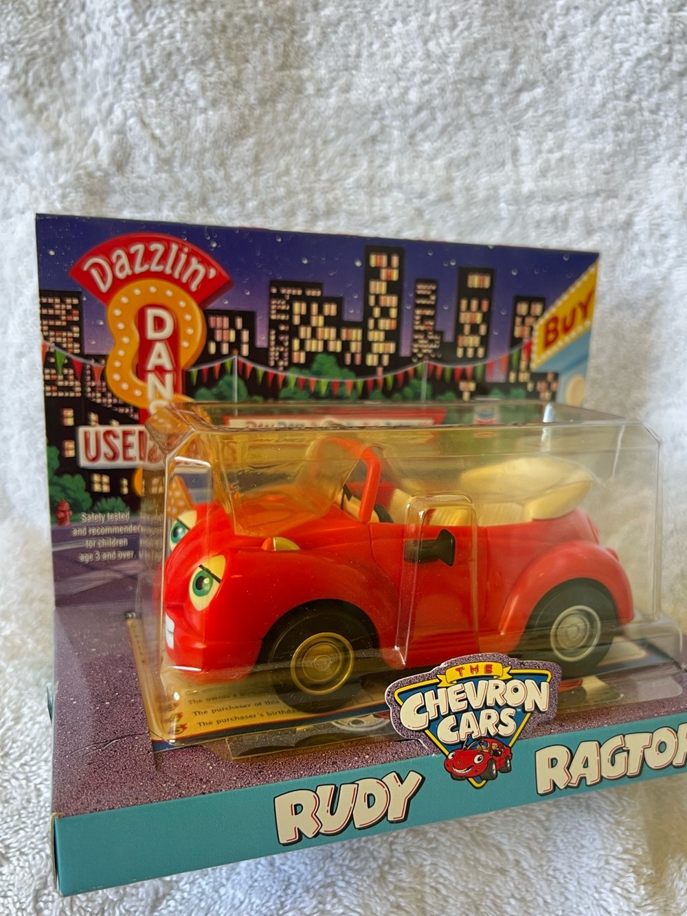 Chevron Car Rudy Ragtop 1999 red convertible sealed